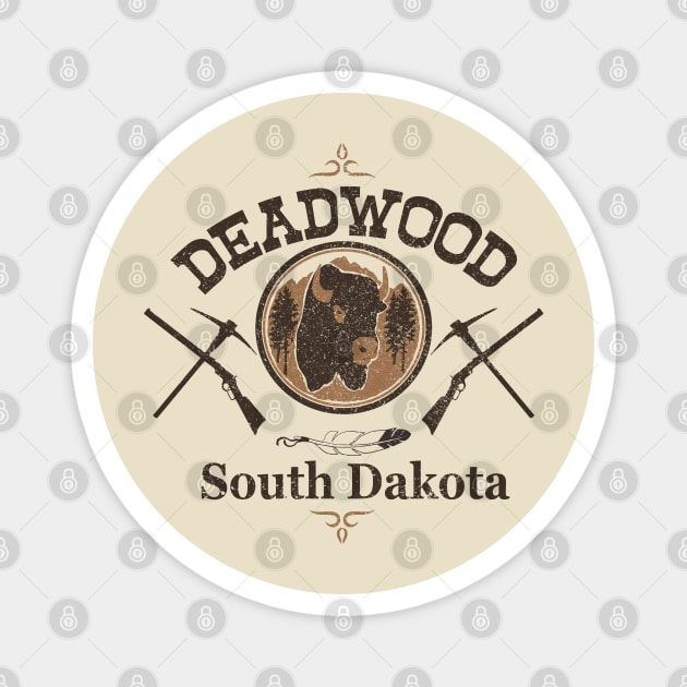 Deadwood South Dakota Magnet by Cashmoney69